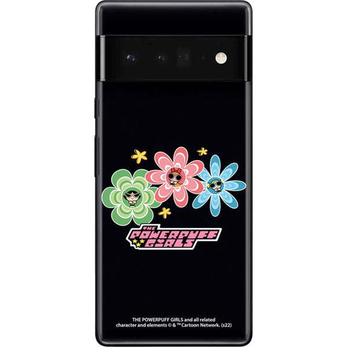 Cartoon Network Powerpuff Girls Flowers Google Pixel 6 Pro Skin